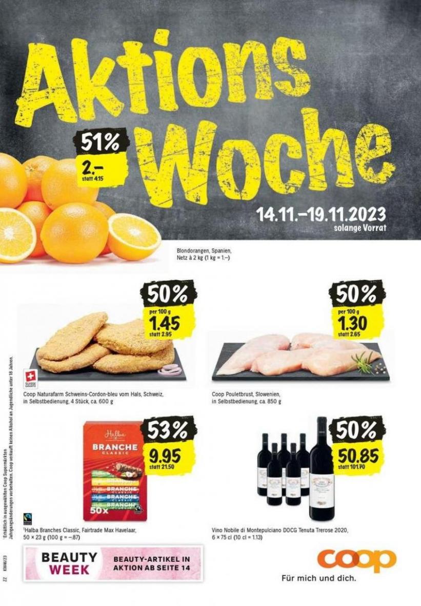 Aktions Woche. Coop (2023-11-19-2023-11-19)