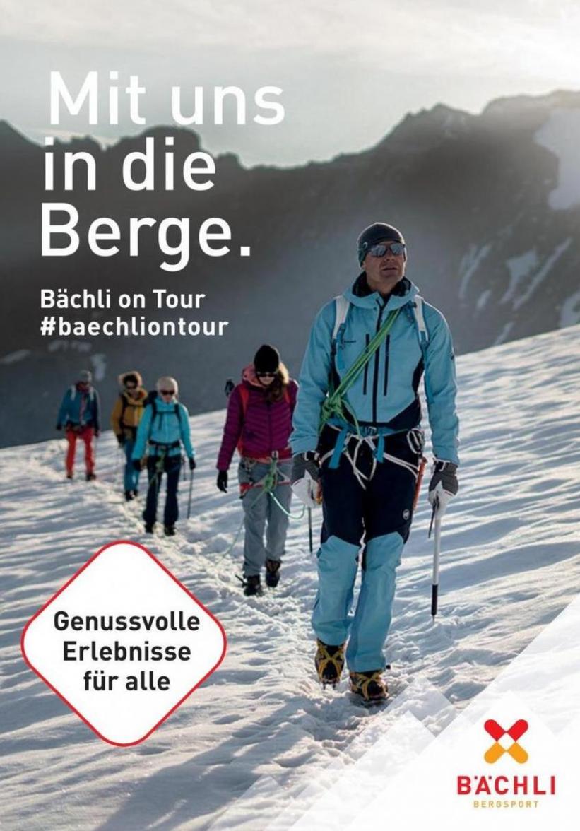 Bächli on Tour. Bächli Bergsport (2024-03-31-2024-03-31)