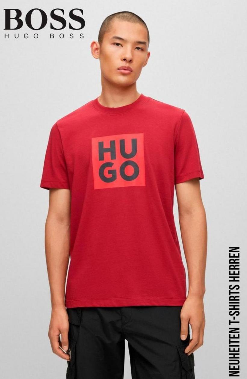Neuheiten T-Shirts Herren Hugo Boss. Hugo Boss (2023-12-06-2023-12-06)