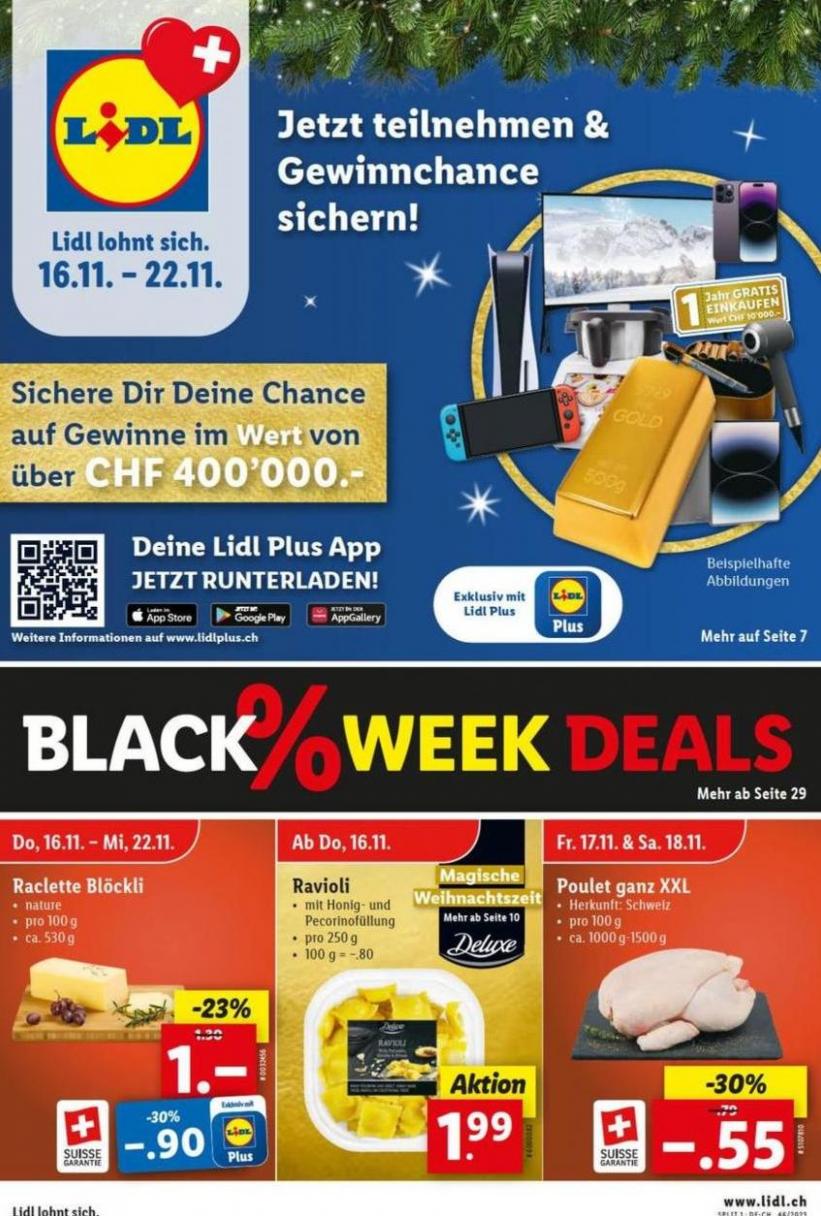Black Week Deals. Lidl (2023-11-22-2023-11-22)