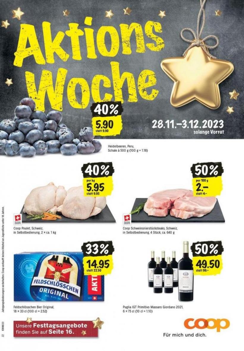 Aktions Woche. Coop (2023-12-03-2023-12-03)