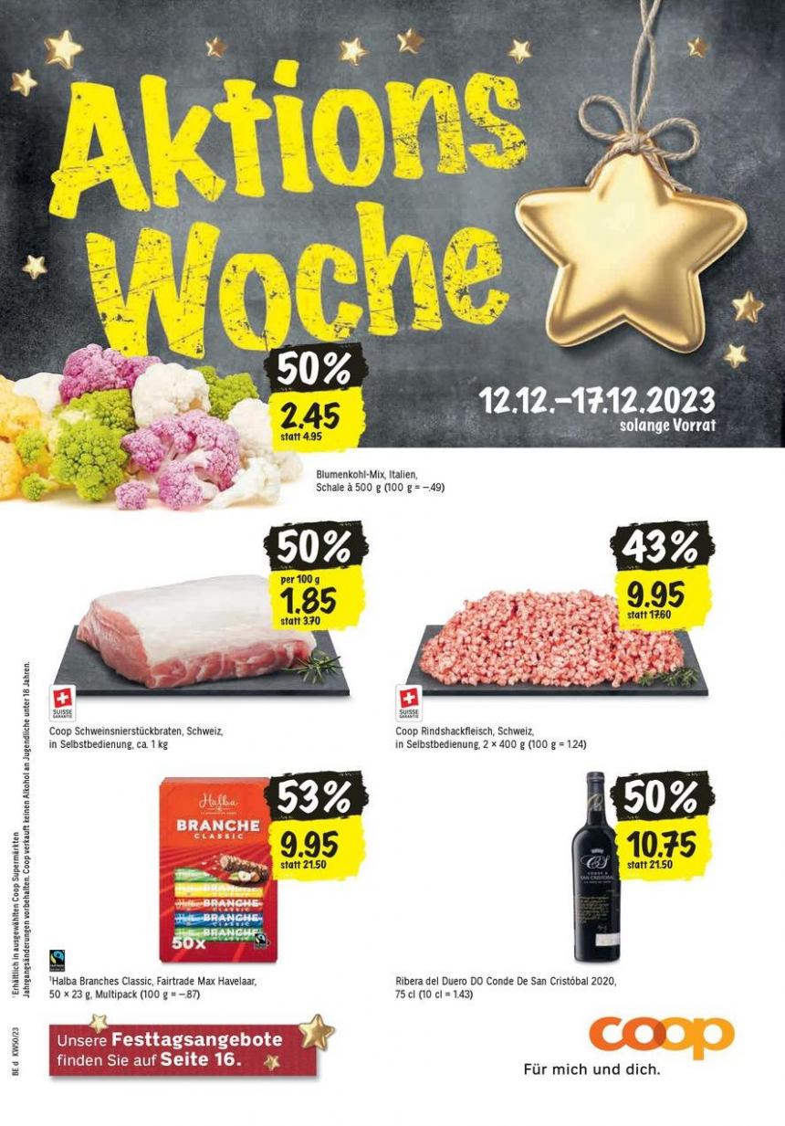 Aktions Woche. Coop City (2023-12-17-2023-12-17)