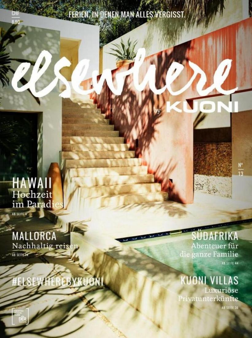 Kuoni Elsewhere Magazin. Kuoni Reisen (2024-01-31-2024-01-31)