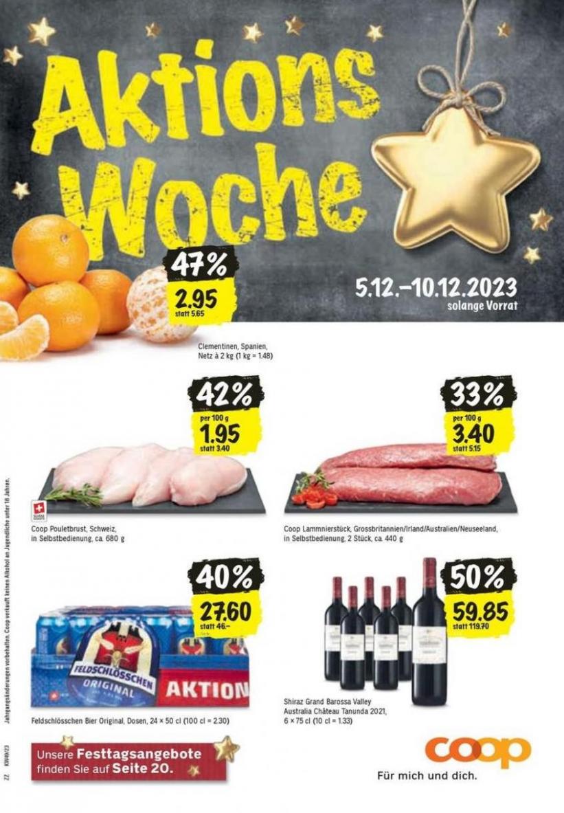 Aktions Woche. Coop (2023-12-10-2023-12-10)