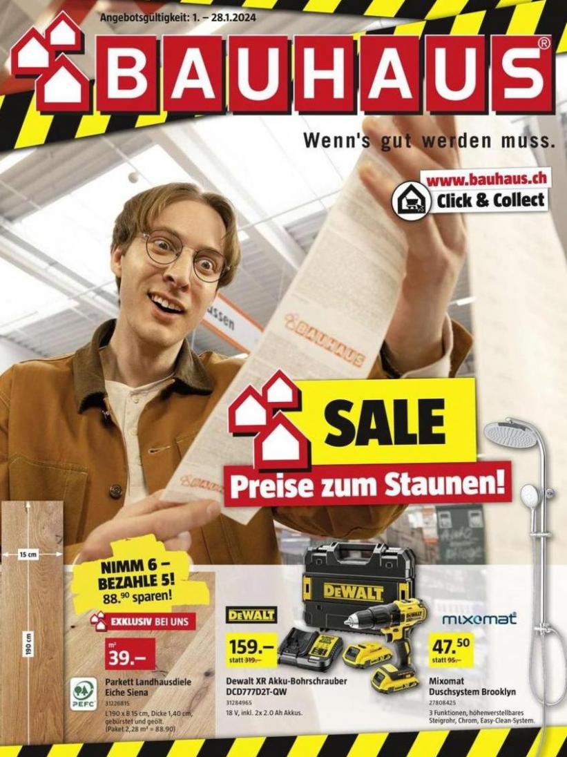Bauhaus reklamblad. Bauhaus (2024-01-28-2024-01-28)