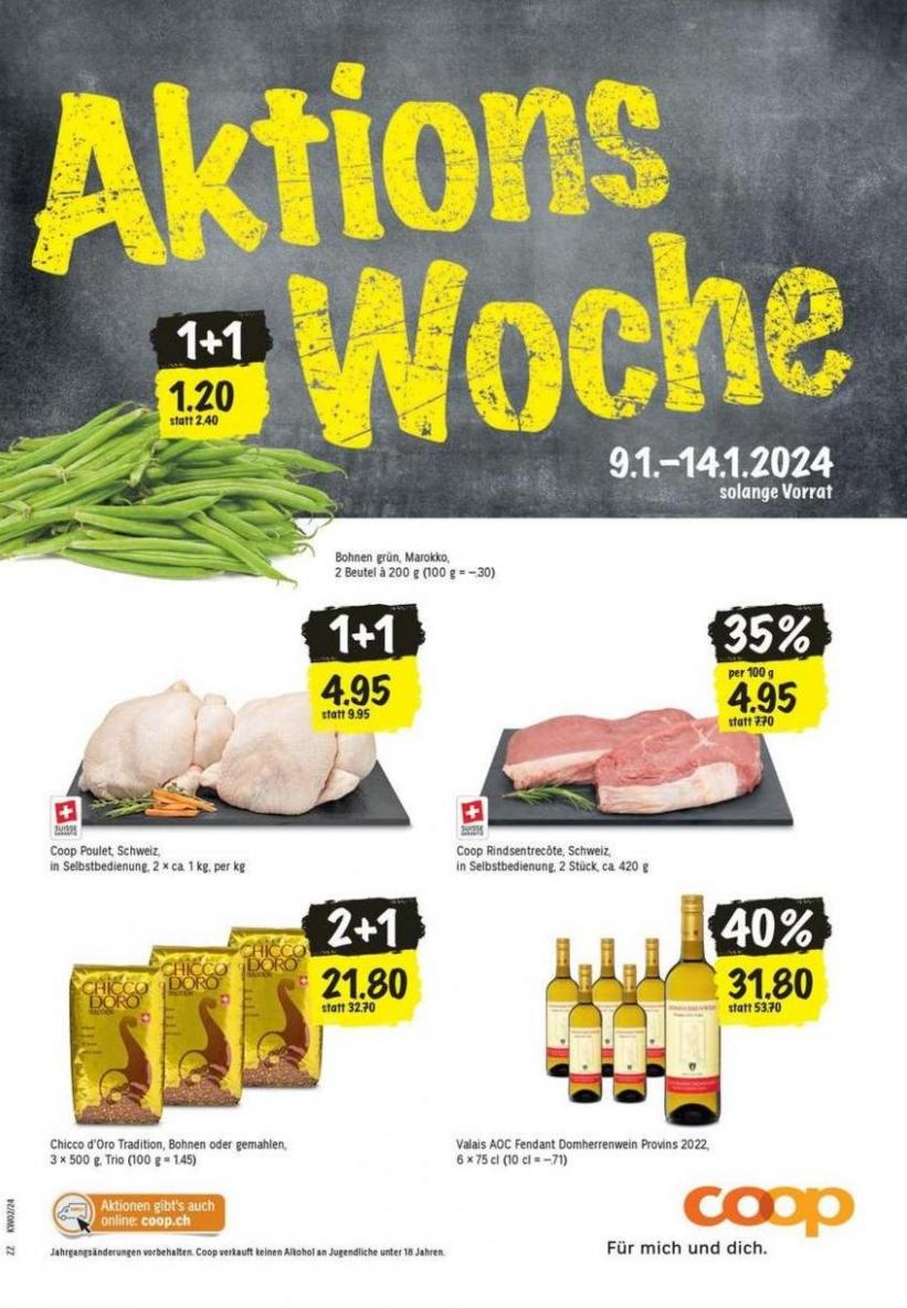 Aktions Woche. Coop (2024-01-14-2024-01-14)