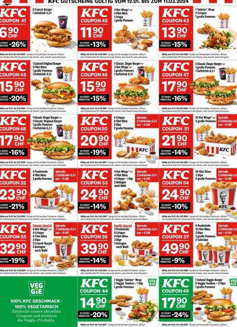 KFC Coupondrop. KFC (2024-03-11-2024-03-11)