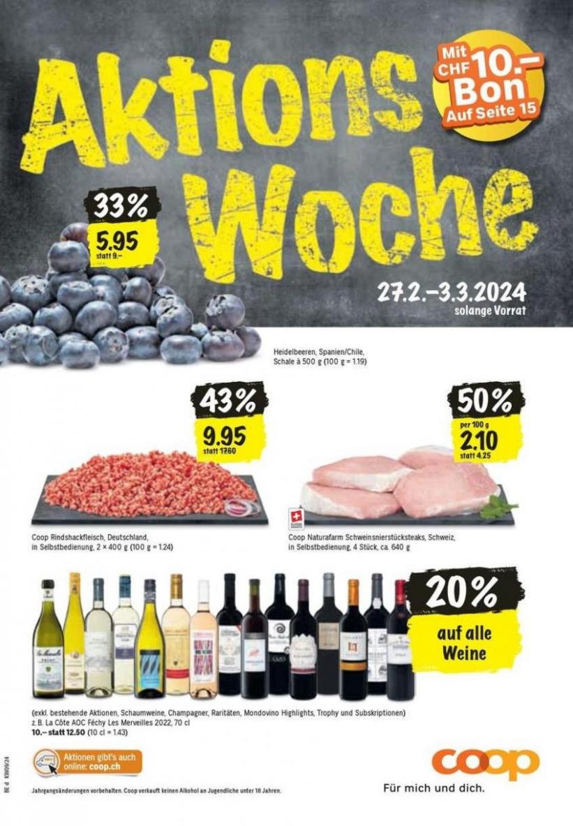 Aktions Woche. Coop (2024-03-03-2024-03-03)