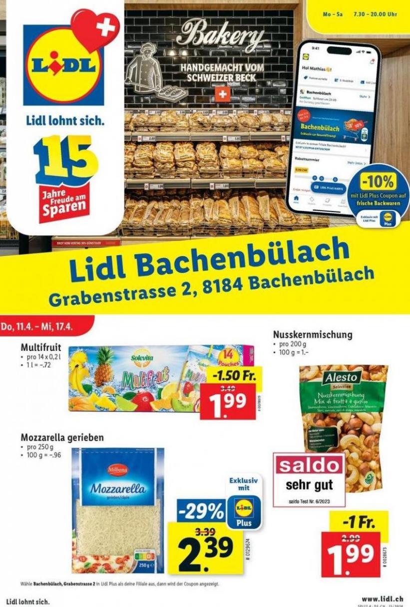 Neueröffnung Bachenbülach. Lidl (2024-04-17-2024-04-17)